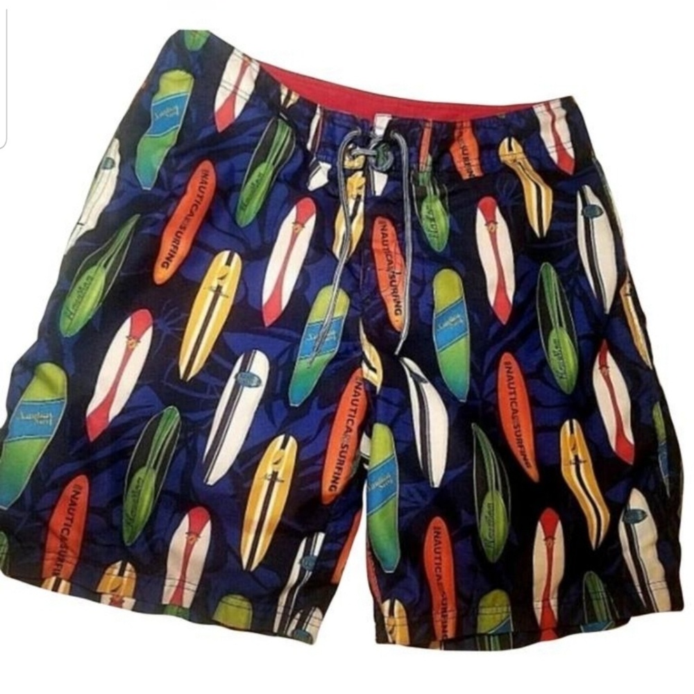 NAUTICA SURFER BOARD SHORTS SWIM TRUNKS